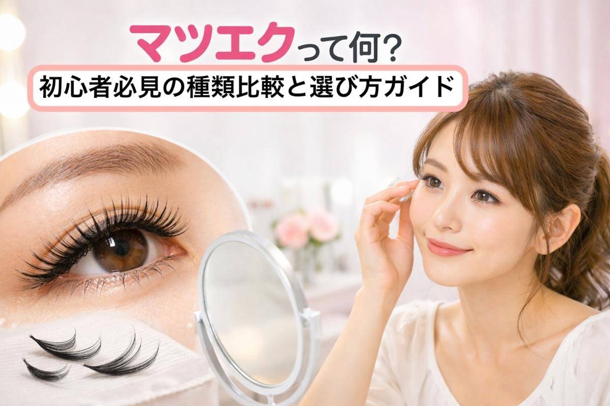 マツエクって何？初心者必見の種類比較と選び方ガイド